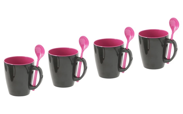 Gimex Henkelbecher Lime 300 Ml 4er Set 2 Gimex Henkelbecher Lime 300 Ml 4er Set – Bild 2