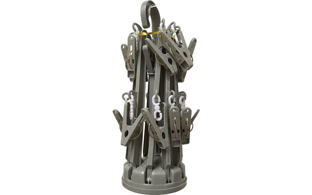 Mini-Wäschespinne Kunststoff 10-armig Inkl. Klammern 1 Mini-Wäschespinne Kunststoff 10-armig Inkl. Klammern