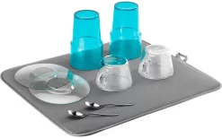 Metaltex Softex Microfaser Abtropfmatte Türkis