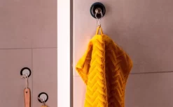 Silwy® Clever Magnethaken Inkl. Metall-Nano-Gel-Pad 5 Cm 2 Tlg. Schwarz -Outdoor Leben Verkauf 336851 2581283