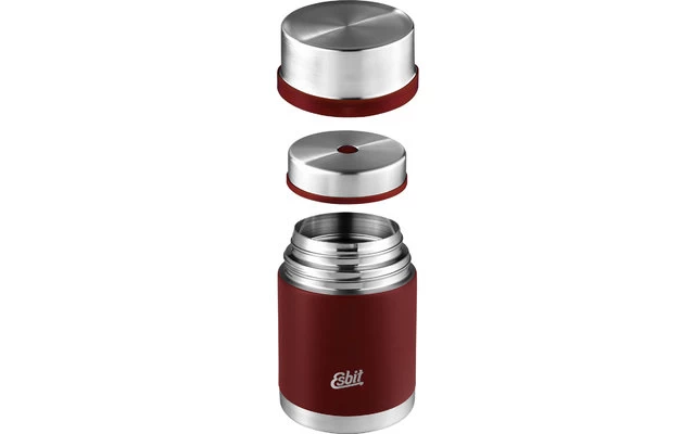 Esbit Sculptor Food Edelstahl Thermobehälter 750 Ml Rot 6 Esbit Sculptor Food Edelstahl Thermobehälter 750 Ml Rot – Bild 6