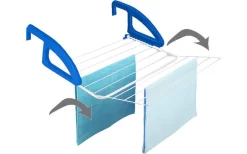 Metaltex Bries Heizungs- Und Balkonwäschetrockner Blau / Weiß -Outdoor Leben Verkauf 352244 2435093 1