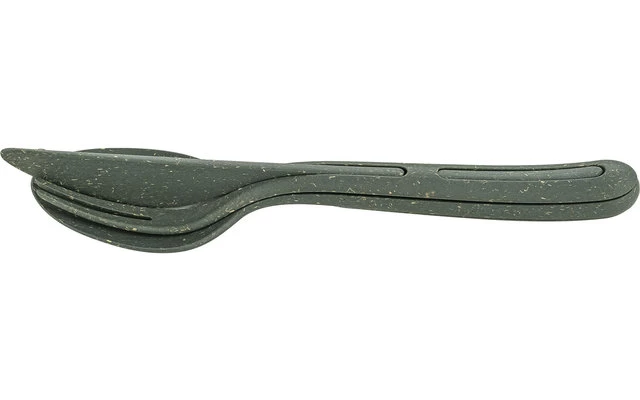 Koziol KLIKK Besteck Set 3-tlg. Grün 3 Koziol KLIKK Besteck Set 3-tlg. Grün – Bild 3