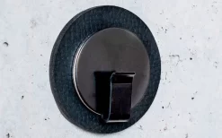 Silwy® Clever Magnet-Haken Inkl. Metall Nano Gel Pad Schwarz / Schwarz