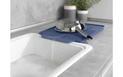 Wenko Linea Abtropfmatte 40 X 30 X 3 Cm Grau -Outdoor Leben Verkauf 460436 3155538