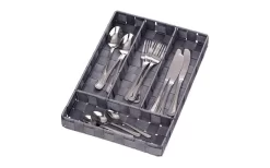 Wenko Besteckkorb Adria Grau