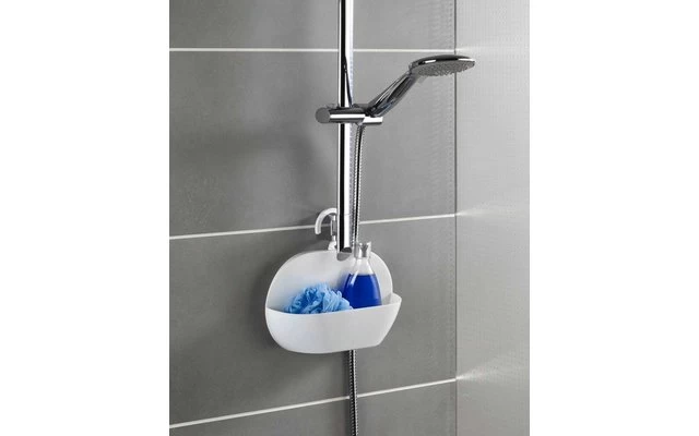 Wenko Dusch-Caddy Cocktail Weiß 2 Wenko Dusch-Caddy Cocktail Weiß – Bild 2