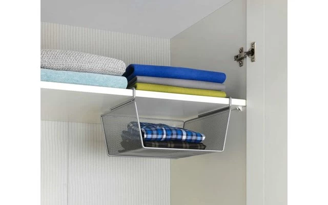 Wenko Regaleinhängekorb 28 X 15 X 27,5 Cm Silber 1 Wenko Regaleinhängekorb 28 X 15 X 27,5 Cm Silber