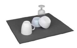 Wenko Mikrofaser Abtropfmatte Miko Grau -Outdoor Leben Verkauf 492272 3504779 1