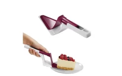 Metaltex Tortenheber Mit Schieber Weiß/furchsia