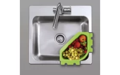 Metaltex Drain On Abfallsieb, Spülbeckensieb Grün -Outdoor Leben Verkauf 497345 3345590 1