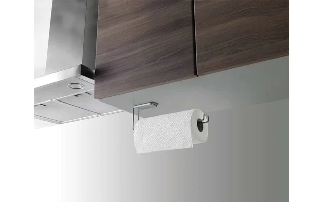 Metaltex Multi Roll Papierrollenhalter Silber 3 Metaltex Multi Roll Papierrollenhalter Silber – Bild 3