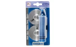 Wenko Vacuum-Loc Adapter Matt Premium 2er Set Befestigen Ohne Bohren