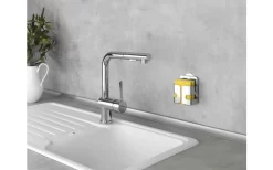 Wenko Turbo-Loc Edelstahl Schwammhalter Rostfrei, Befestigen Ohne Bohren -Outdoor Leben Verkauf 516854 3543944