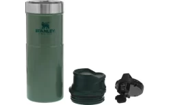 Stanley Classic Trigger Action Travel Becher 470 Ml Hammertone Grün -Outdoor Leben Verkauf 570654 3855226 1