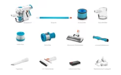 Invictus X7 Akkustaubsauger Set 14 Teilig Türkis / Weiß -Outdoor Leben Verkauf 586963 4007127