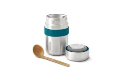 Black+Blum Black And Blum Food Flask Thermobecher 400 Ml Ozean -Outdoor Leben Verkauf 614539 4340235