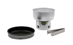 Trangia Campingkochset 2 Teilig Mit Minikocher 0,8 Liter Und Pfanne 150 Mm