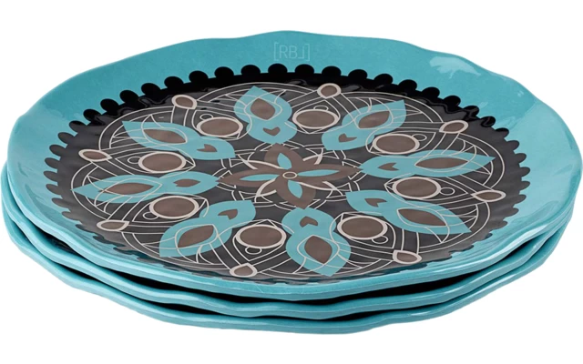Rebel Outdoor Dessertteller 22 Cm Blau 2 Rebel Outdoor Dessertteller 22 Cm Blau – Bild 2