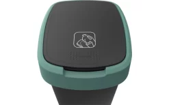 Rotho Twist Abfalleimer Mit Schwing- Und Klappdeckel 10 Liter Horizon Blau -Outdoor Leben Verkauf 689040 4830122