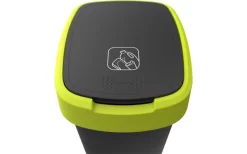 Rotho Twist Abfalleimer Mit Schwing- Und Klappdeckel 10 Liter Horizon Blau