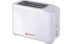 Alpina Doppelschlitz Toaster 700 W Weiß