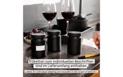 Silwy® Feinkost-Magnetgläser ALL BLACK (192 Ml) 3er-Set Inkl. Metallleiste 9 Silwy® Feinkost-Magnetgläser ALL BLACK (192 Ml) 3er-Set Inkl. Metallleiste -Outdoor Leben Verkauf 693332 4711811