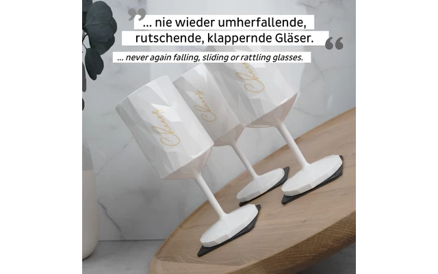 Silwy® Magnet-Kunststoffglas WEIN CHEERS WHITE (0,3l) 1 Silwy® Magnet-Kunststoffglas WEIN CHEERS WHITE (0,3l)