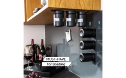 Silwy® Feinkost-Magnetgläser ALL BLACK (192 Ml) 3er-Set Inkl. Metallleiste 12 Silwy® Feinkost-Magnetgläser ALL BLACK (192 Ml) 3er-Set Inkl. Metallleiste -Outdoor Leben Verkauf 706742 4793213