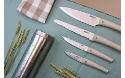 Homeys Nodigh Messer Set 4teilig Mit Geschirrtüchern Und Flexibler Schneidematte -Outdoor Leben Verkauf 717086 4907807