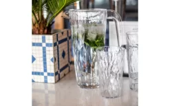 Koziol Club Pitcher Superglas Transparente Kanne Mit Deckel 1,5 Liter