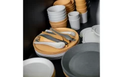 Koziol Rio Besteckset 3 Teilig Nature Wood -Outdoor Leben Verkauf 733991 4917743