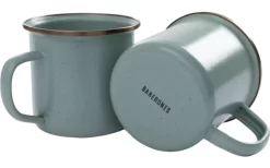 Barebones Becher 2 Stück 9,5 X 9,5 X 8,9 Stone Grey -Outdoor Leben Verkauf 772337 5137694
